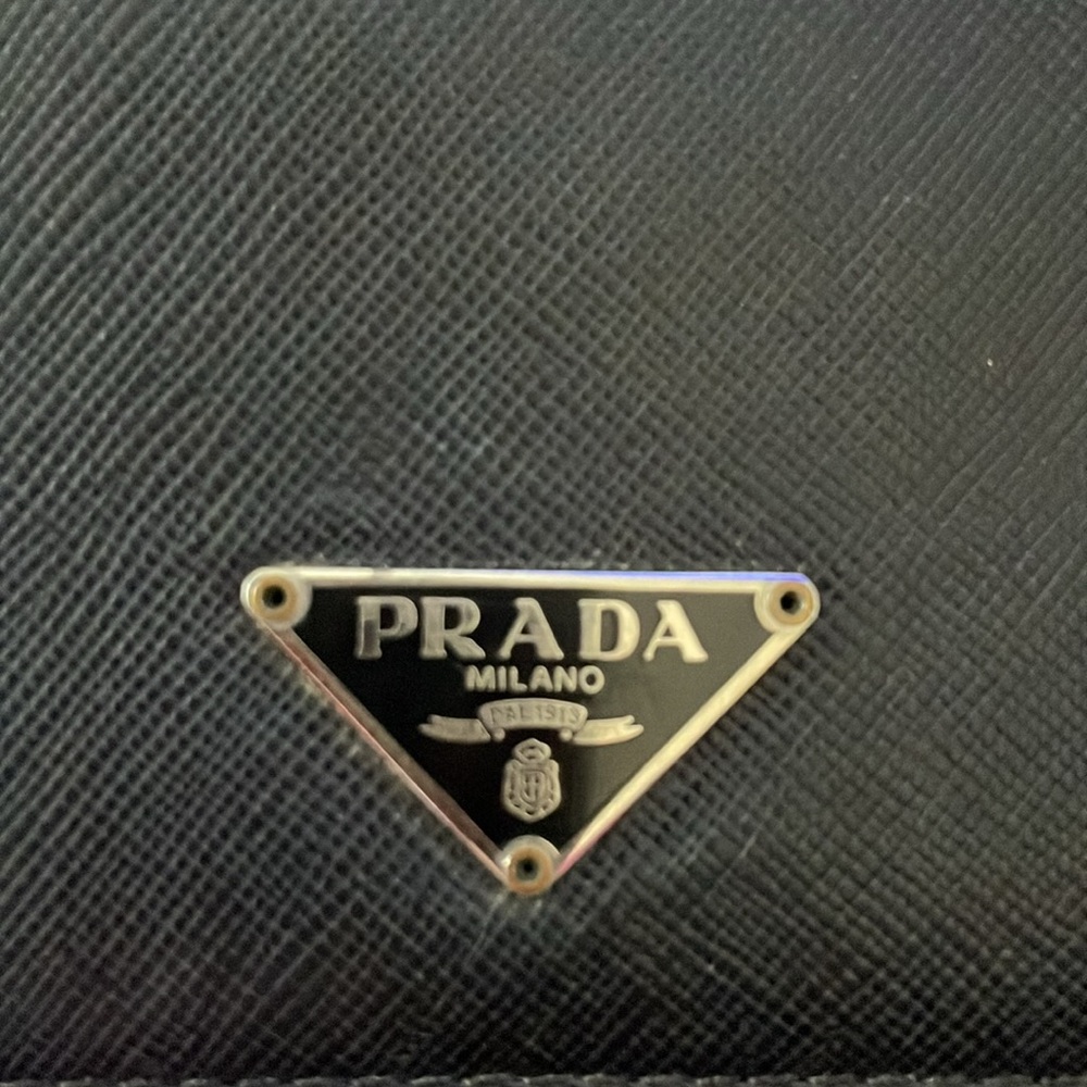 Prada Saffiano Leather Continental Wallet with box and COA - Picture 5 of 16